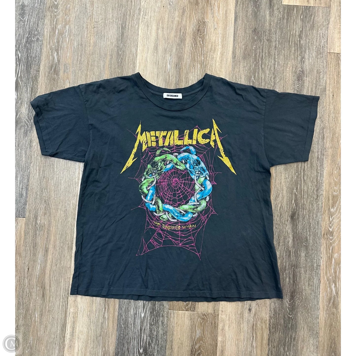 Top Short Sleeve By Daydreamer In Grey, Size: M