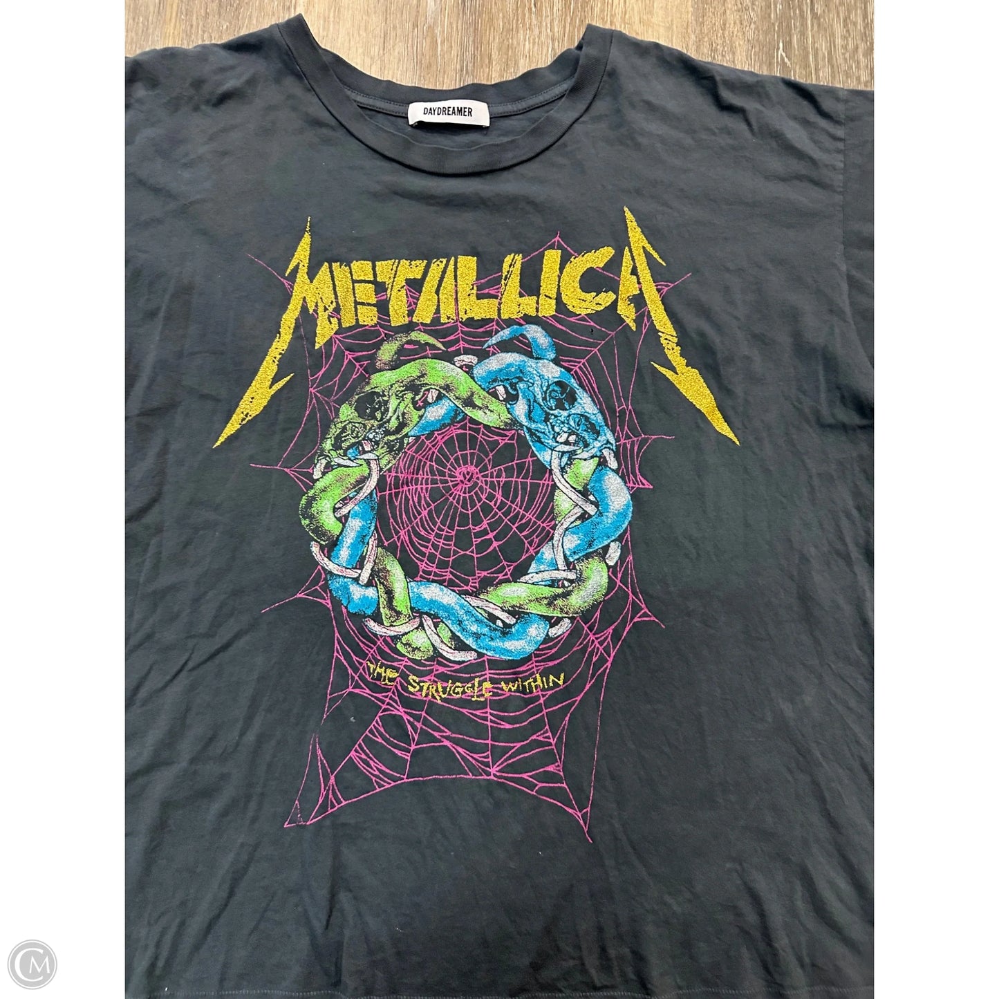 Top Short Sleeve By Daydreamer In Grey, Size: M