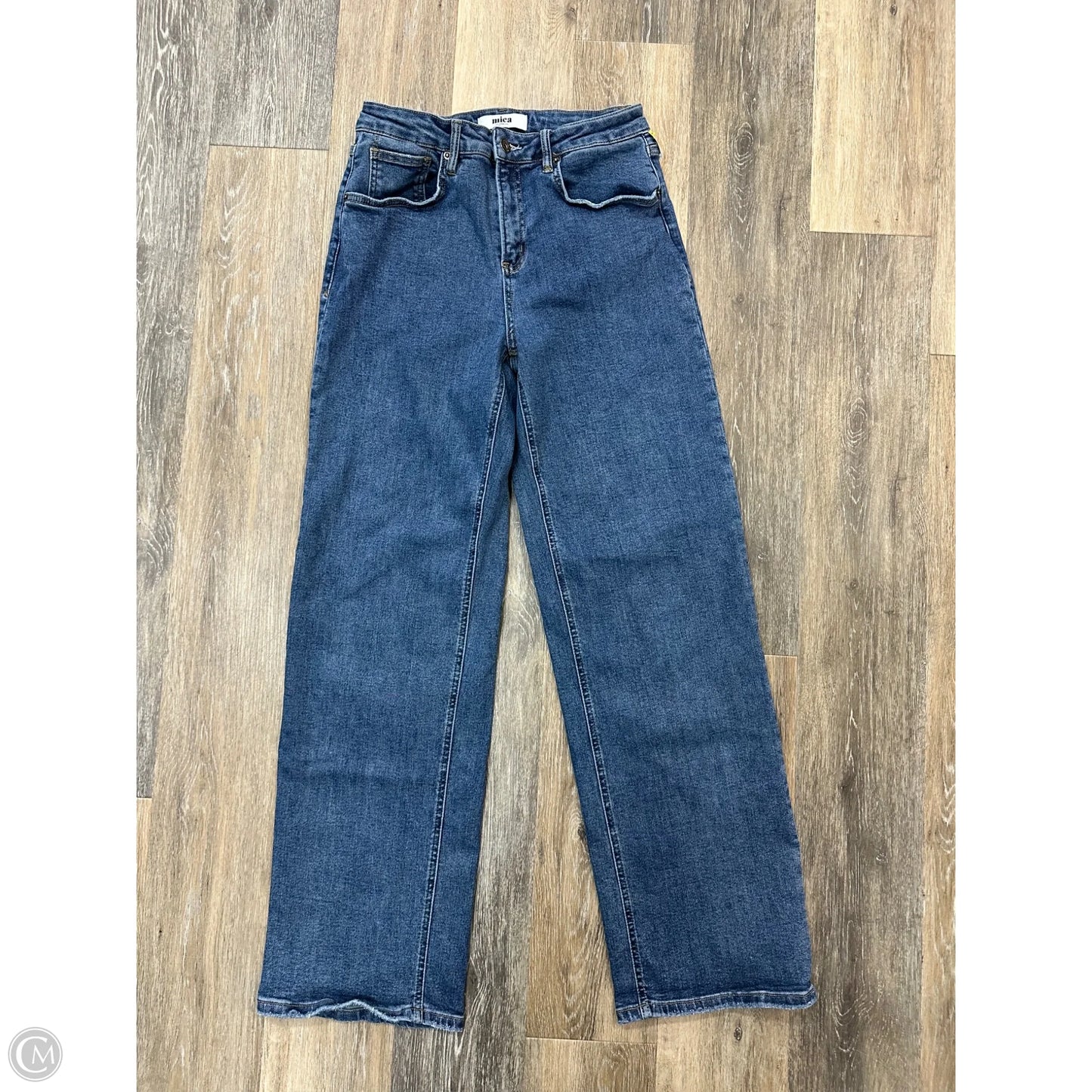 Jeans Wide Leg By Micas In Blue Denim, Size: 6