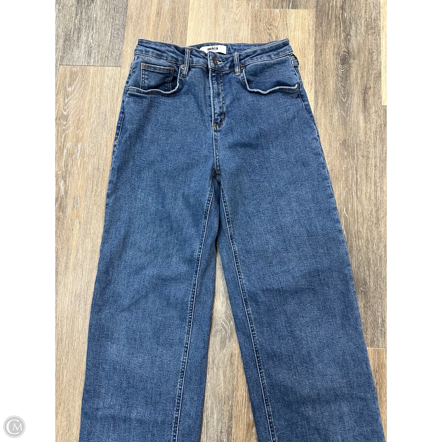 Jeans Wide Leg By Micas In Blue Denim, Size: 6