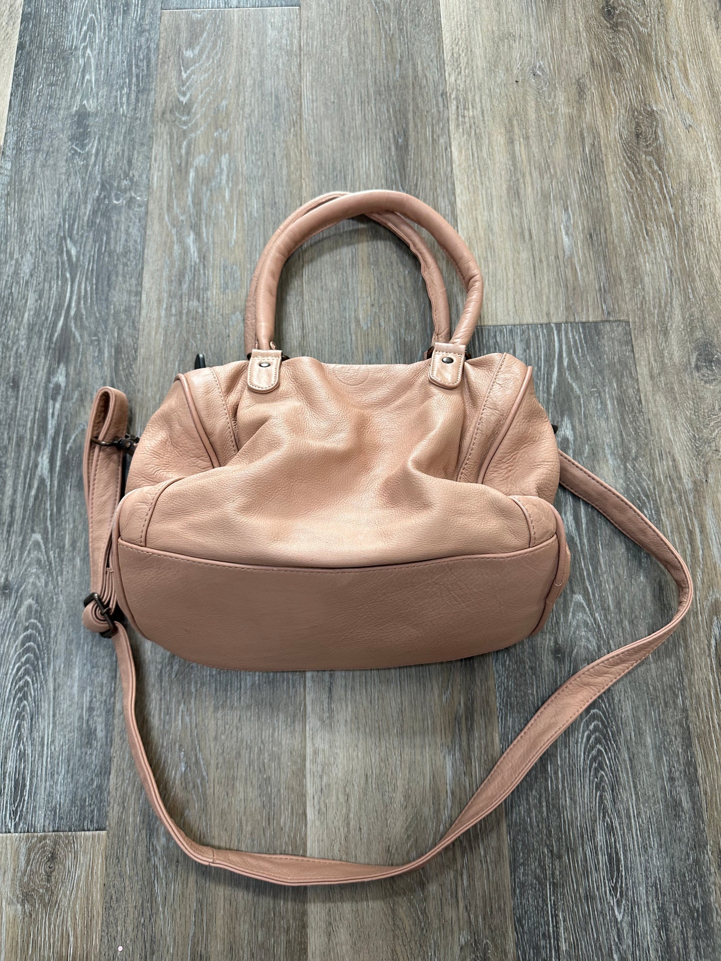 Handbag Leather Wanderer, Size Large