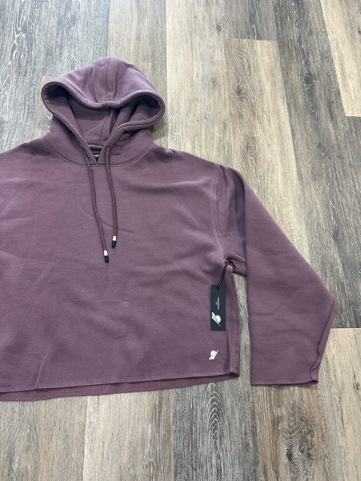 Purple Sweatshirt Hoodie Fundamental Coast, Size S