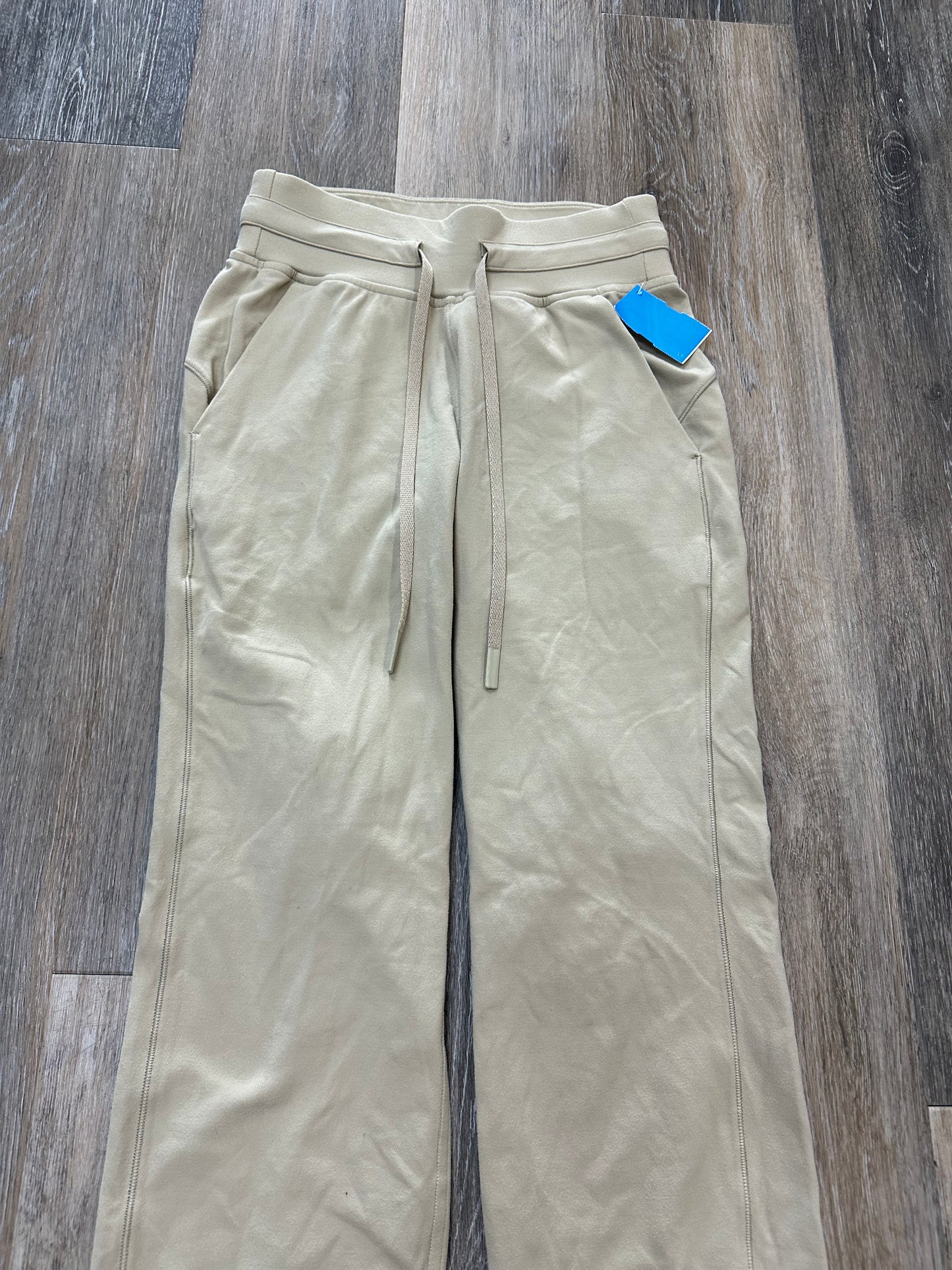 Athletic Pants By Lululemon In Tan, Size: 0