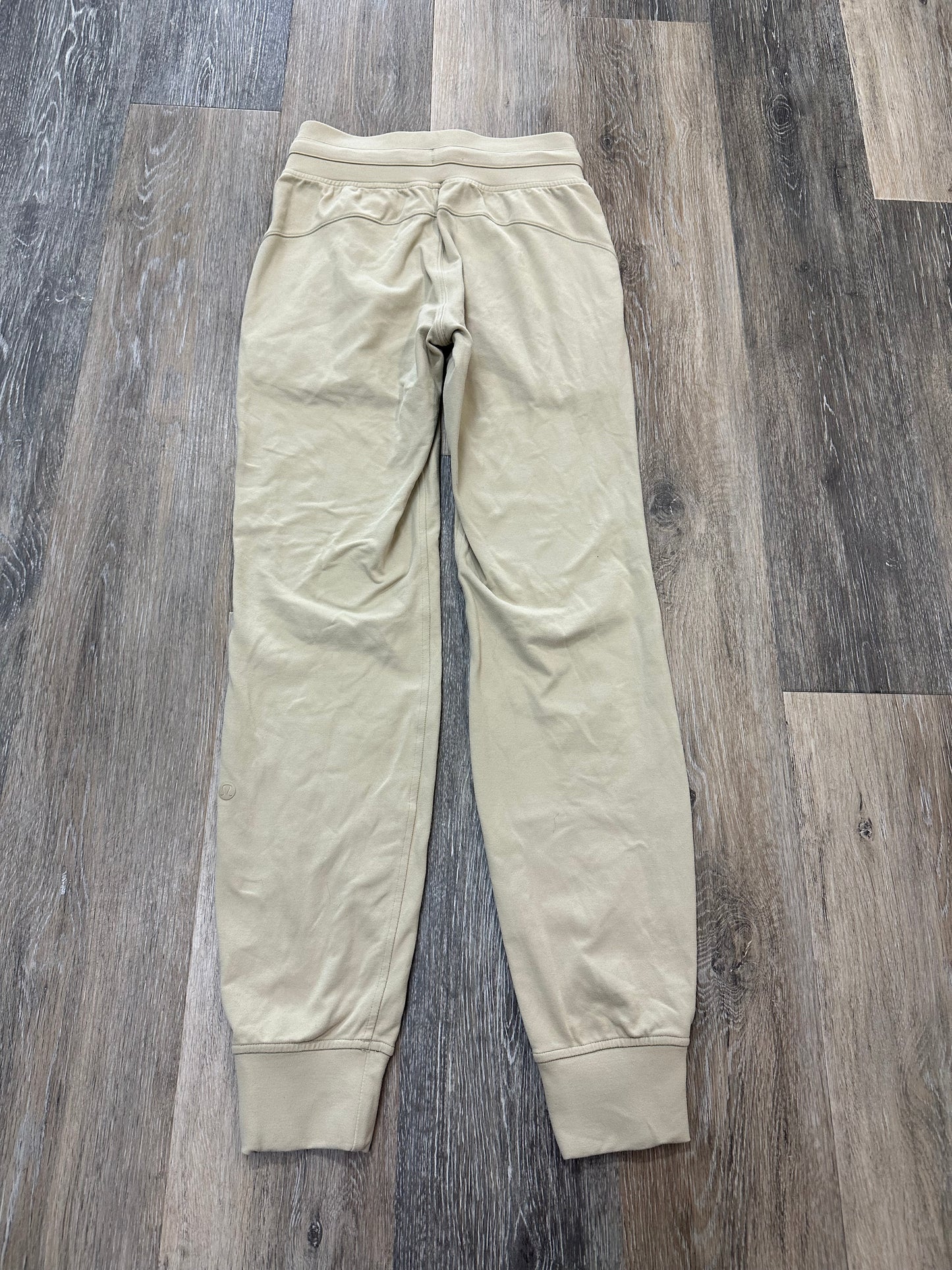 Athletic Pants By Lululemon In Tan, Size: 0