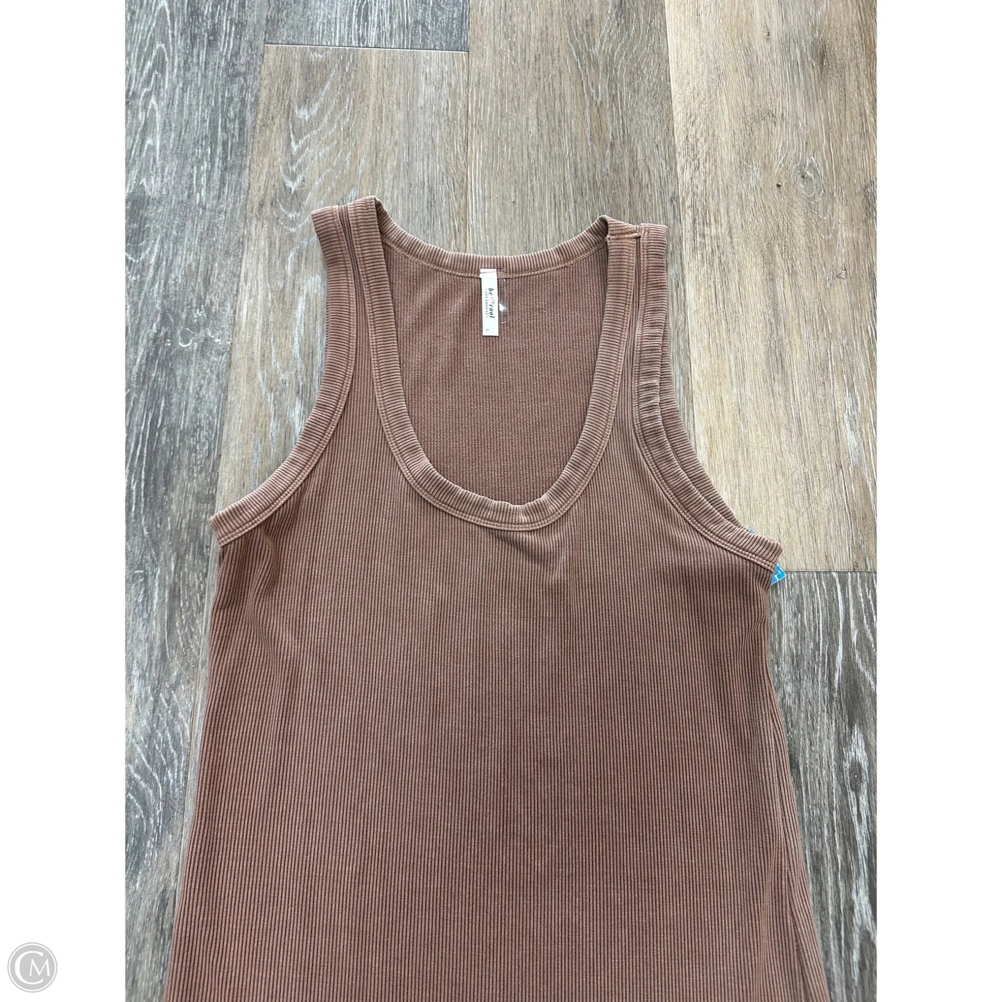 Tank Top By Be Cool In Brown, Size: S