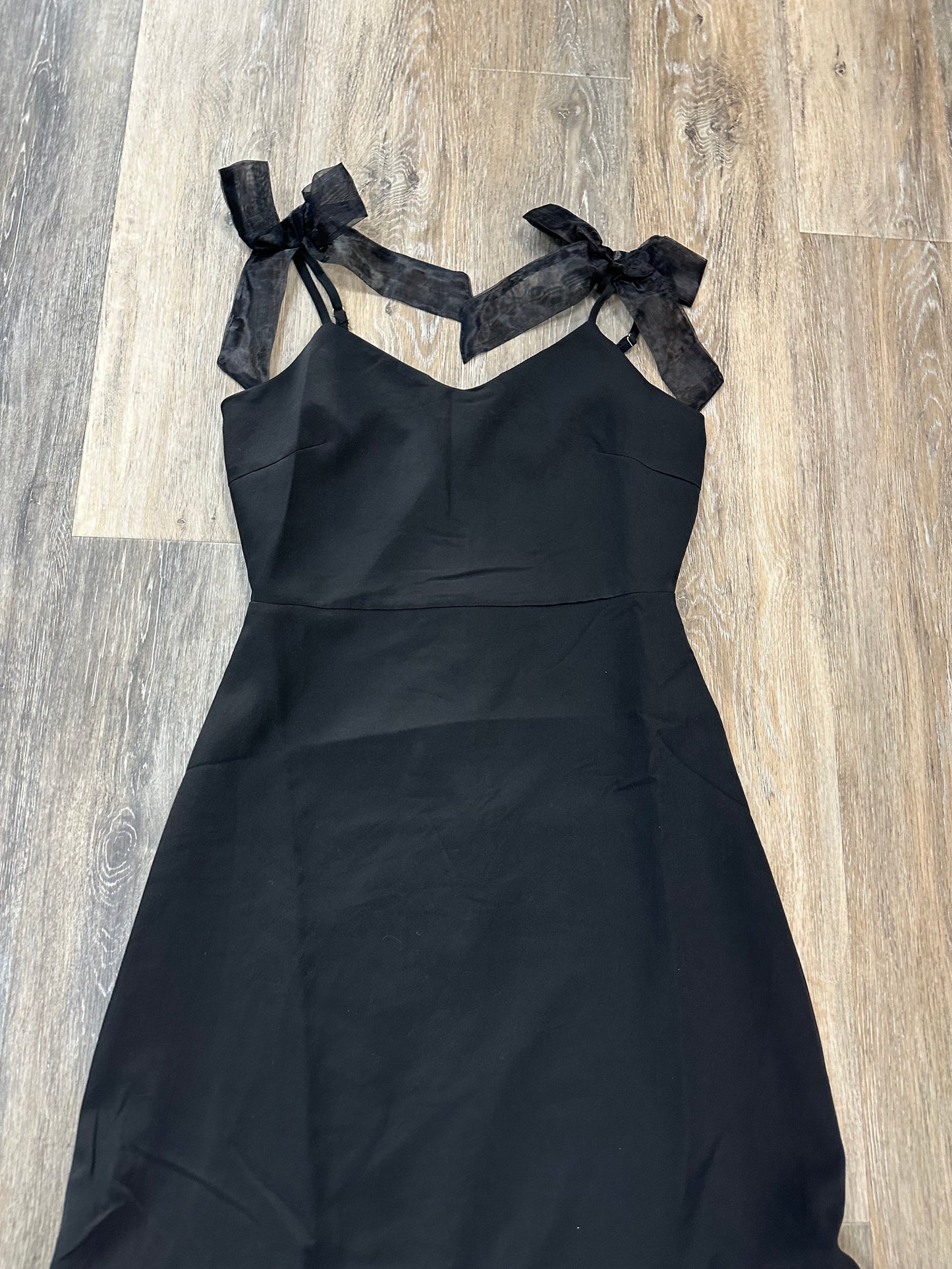 Dress Party Midi By Lulus In Black, Size: S