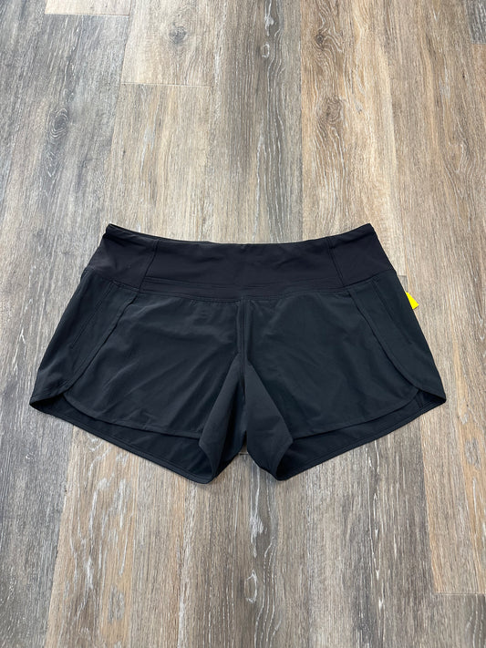 Athletic Shorts By Lululemon In Black, Size: 8