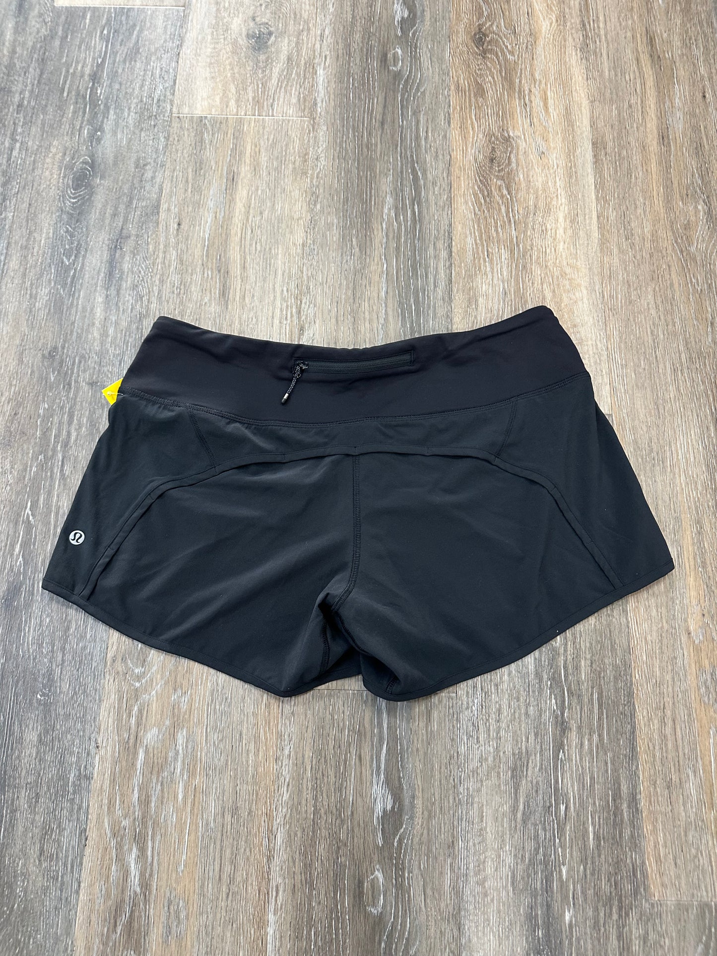 Athletic Shorts By Lululemon In Black, Size: 8