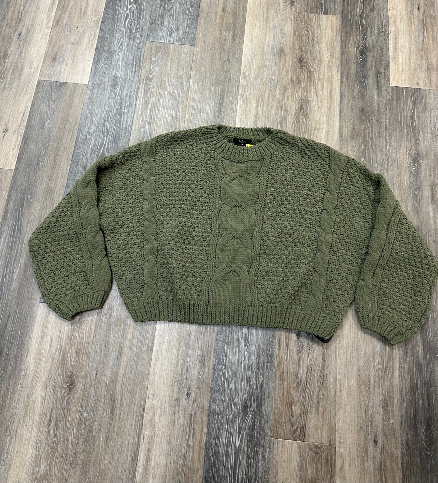 Sweater By Lulus In Green, Size: M