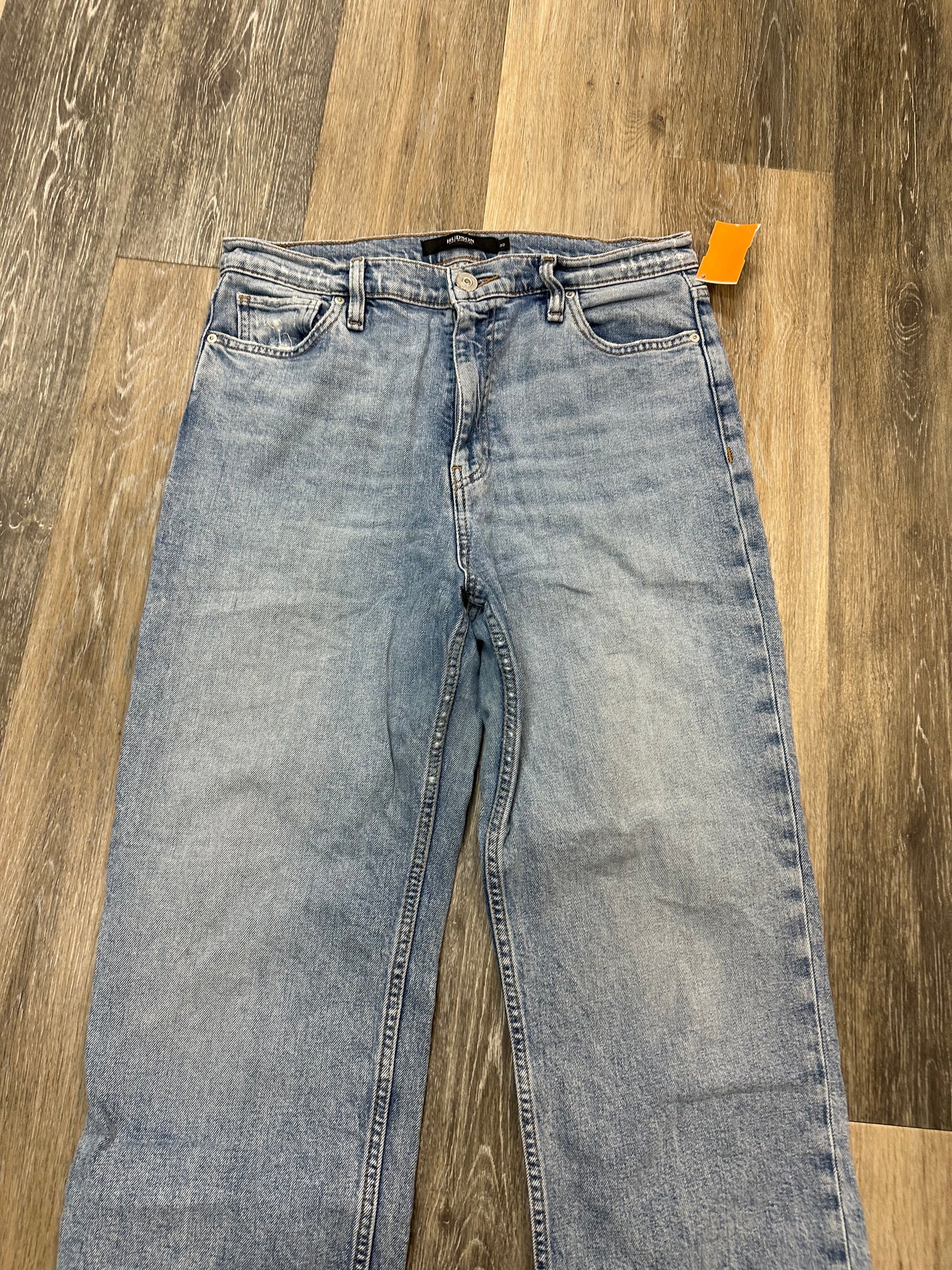 Jeans Straight By Hudson In Blue Denim, Size: 10/30