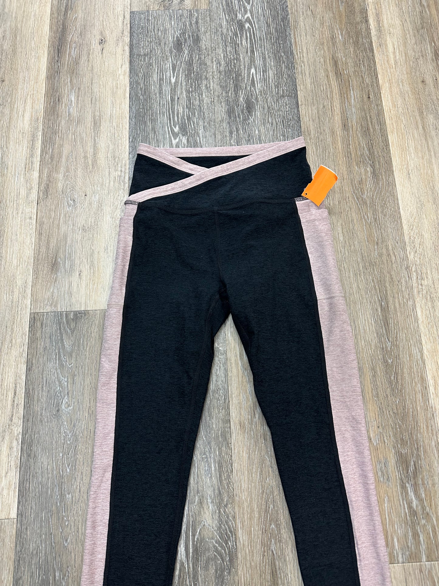 Athletic Leggings By Beyond Yoga In Grey, Size: S