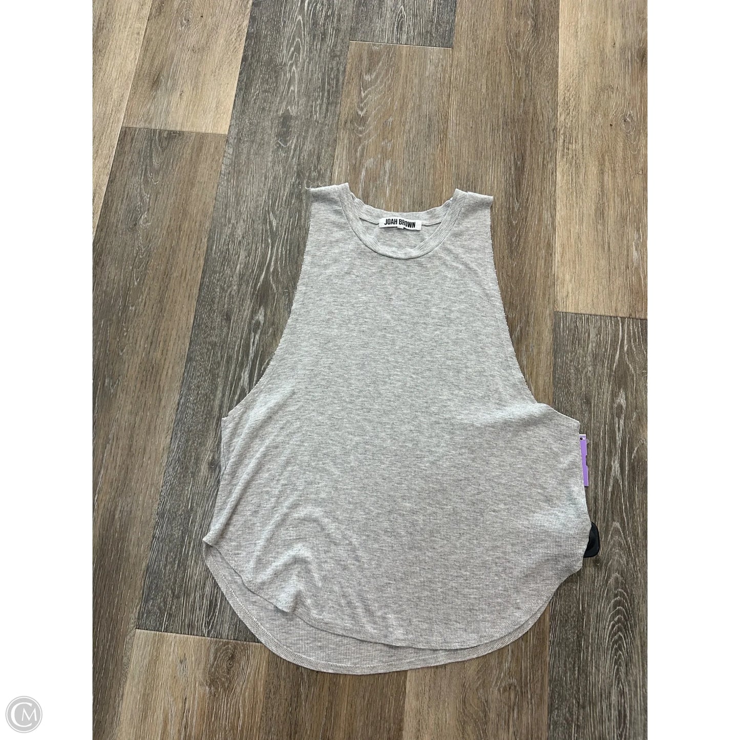 Tank Top By Joah Brown In Grey, Size: Osfm