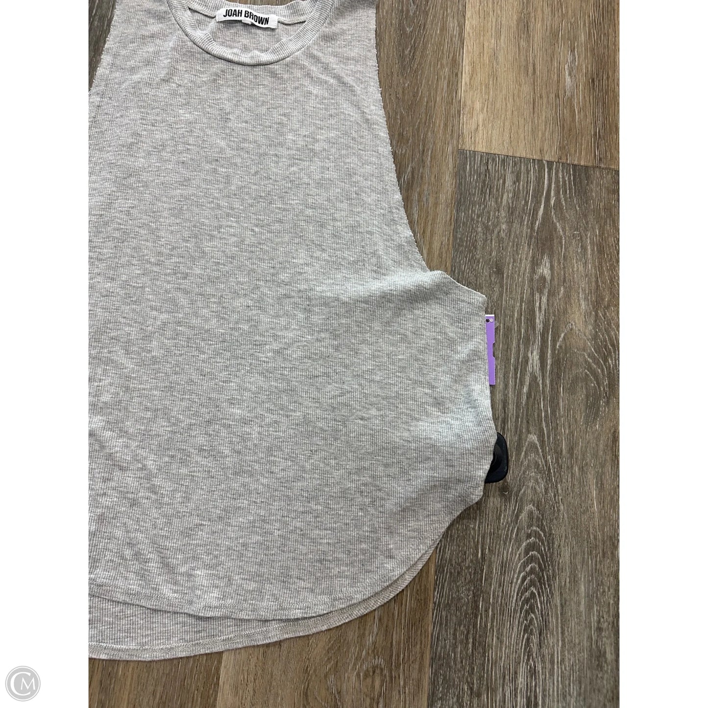 Tank Top By Joah Brown In Grey, Size: Osfm