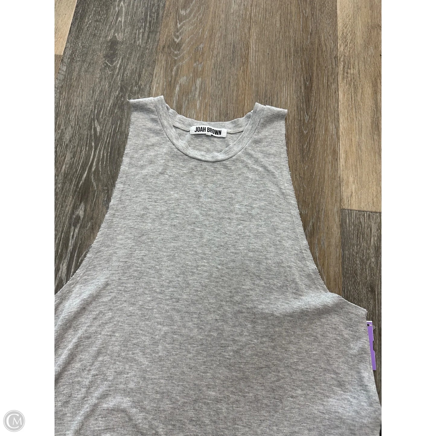 Tank Top By Joah Brown In Grey, Size: Osfm