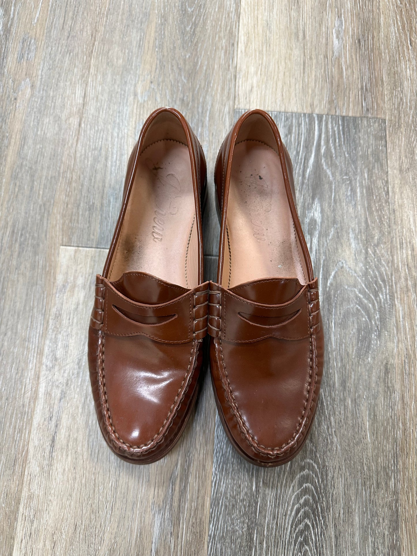 Shoes Flats By J. Crew In Brown, Size: 10