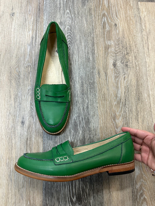 Shoes Flats By Girotti In Green, Size: 9