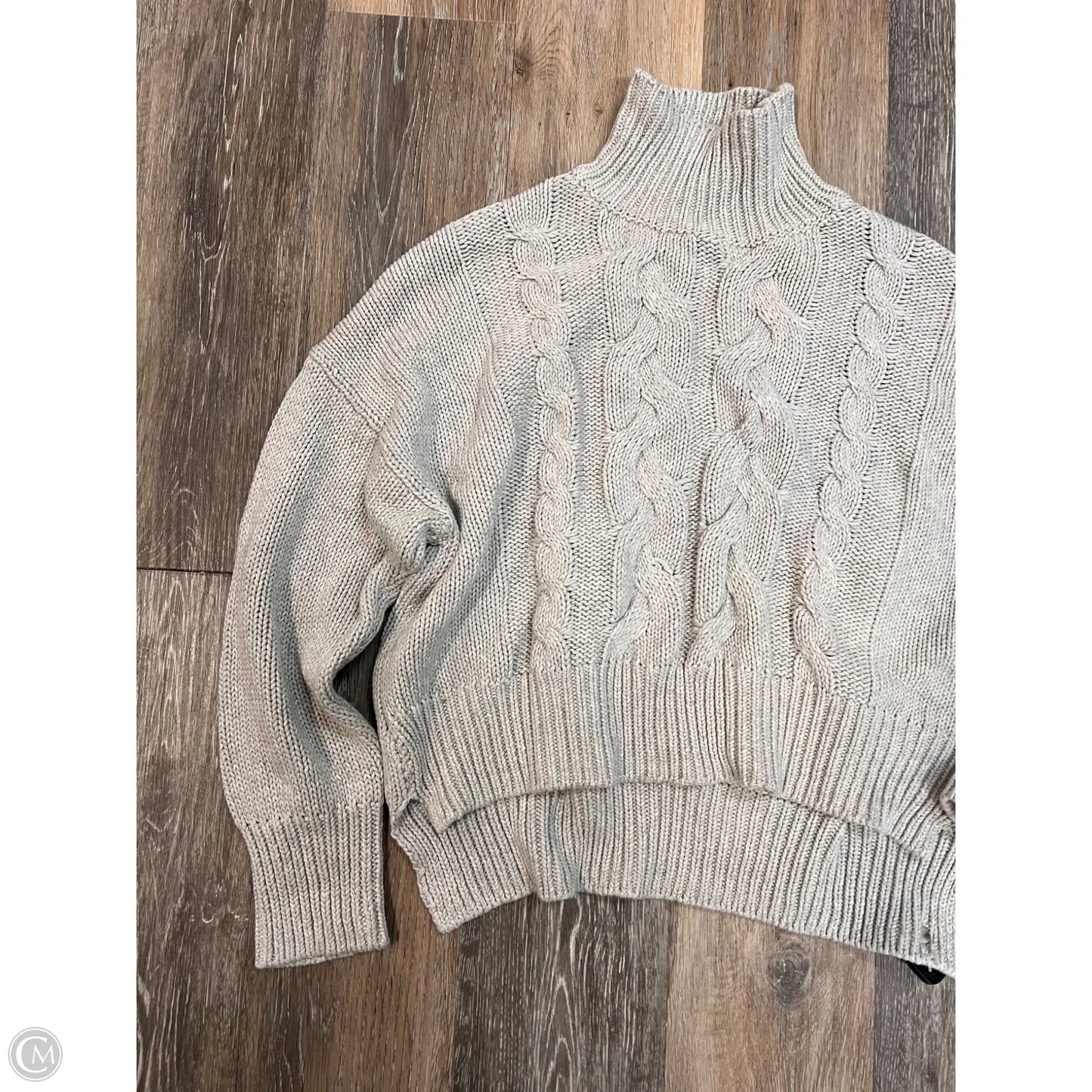 Sweater By Pink Pineapple In Grey, Size: S