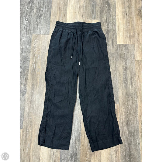 Pants Linen By Quince In Black, Size: L