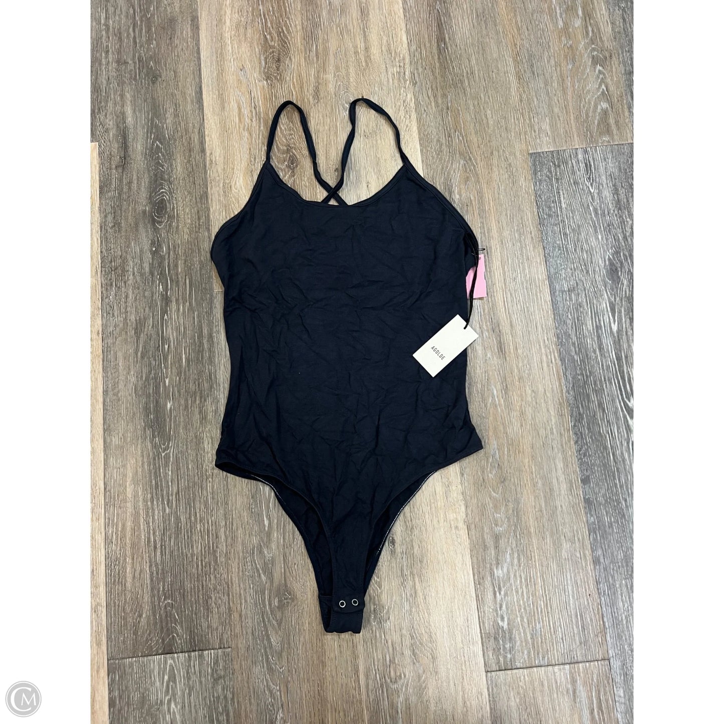 Bodysuit By Agolde In Black, Size: L