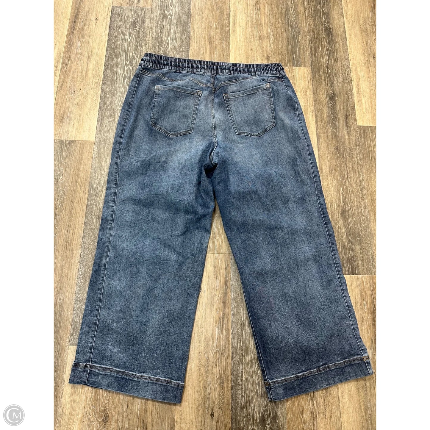 Jeans Straight By Lane Bryant In Blue Denim, Size: 20