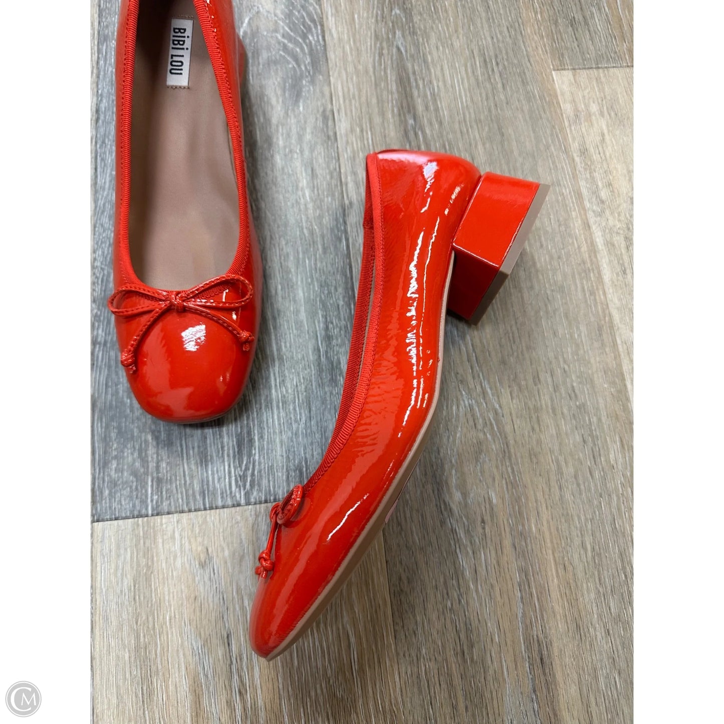 Shoes Heels Block By Bibi Lou In Red, Size: 8.5