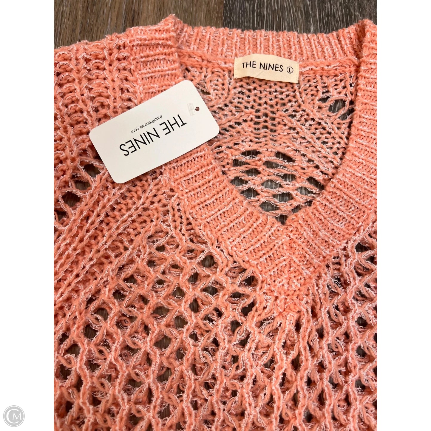 Sweater By The Nines In Coral, Size: L