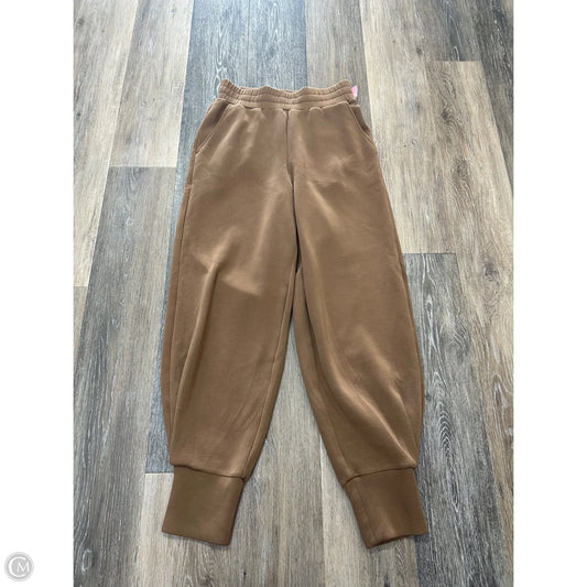 Athletic Pants By Varley In Brown, Size: Xs