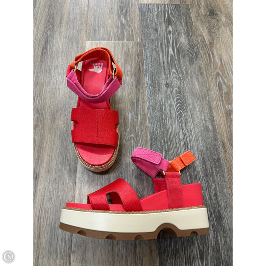 Sandals Flats By Sorel In Pink, Size: 7