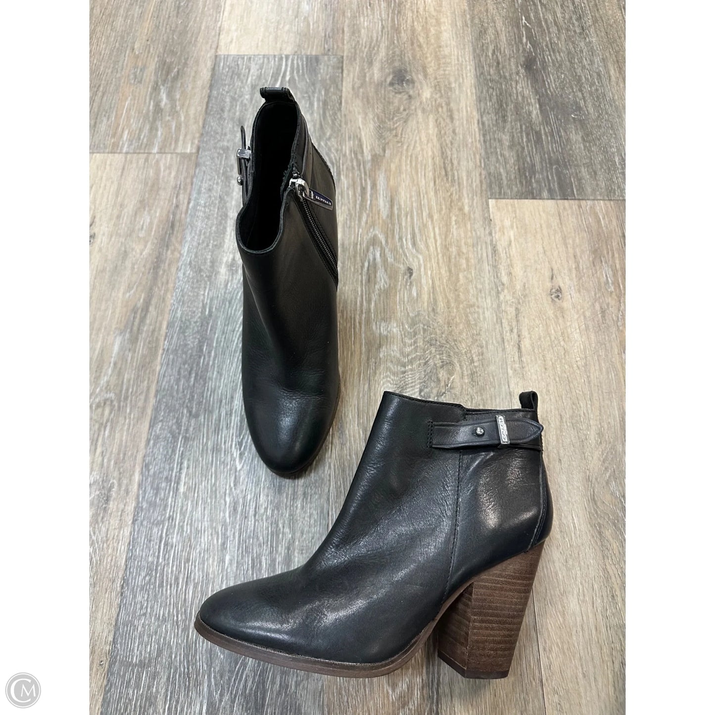 Boots Designer By Coach In Black, Size: 7.5