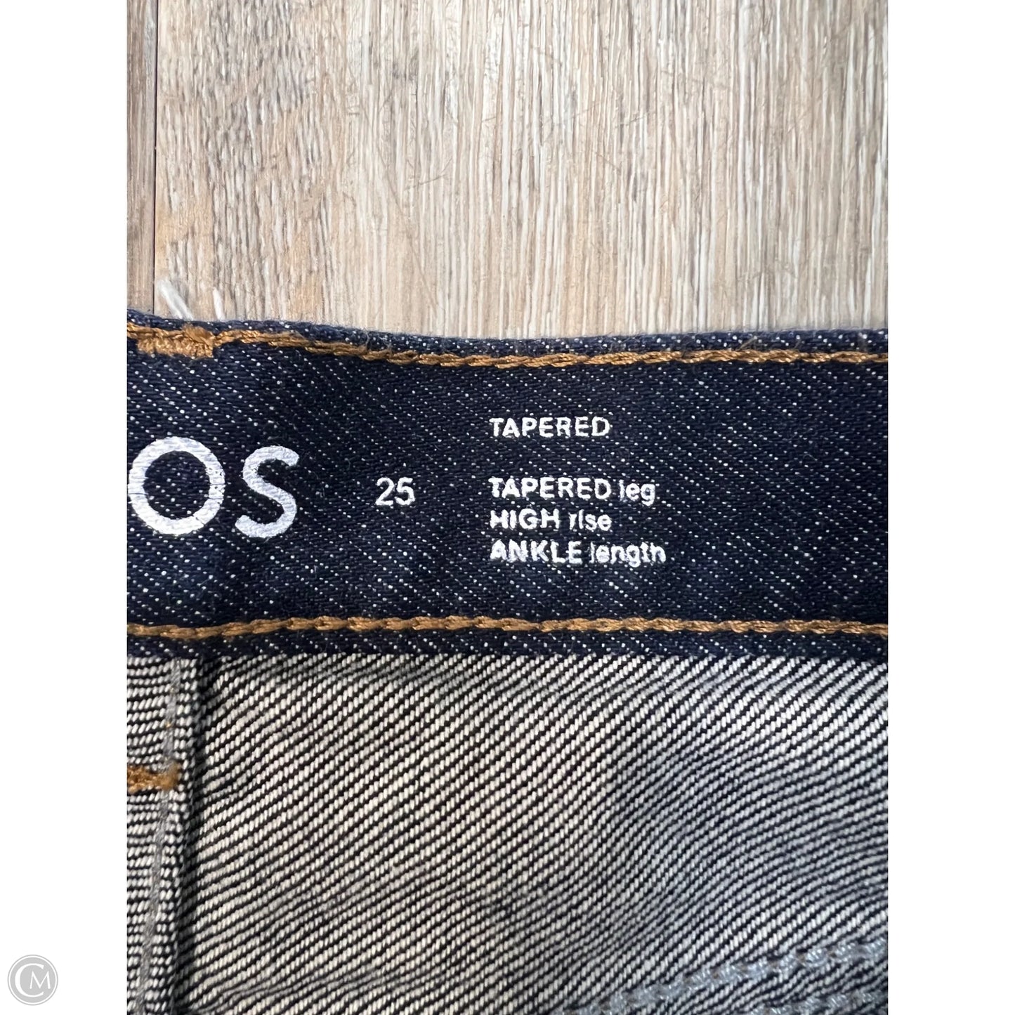 Jeans Straight By Cos In Blue Denim, Size: 1/25