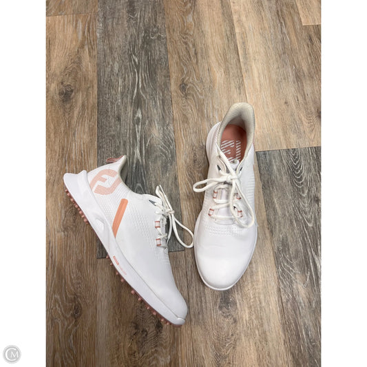 Shoes Athletic By Footjoy In White, Size: 10