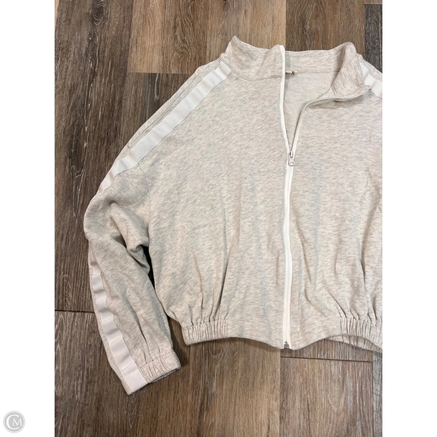 Top Long Sleeve By Pol In Cream, Size: M
