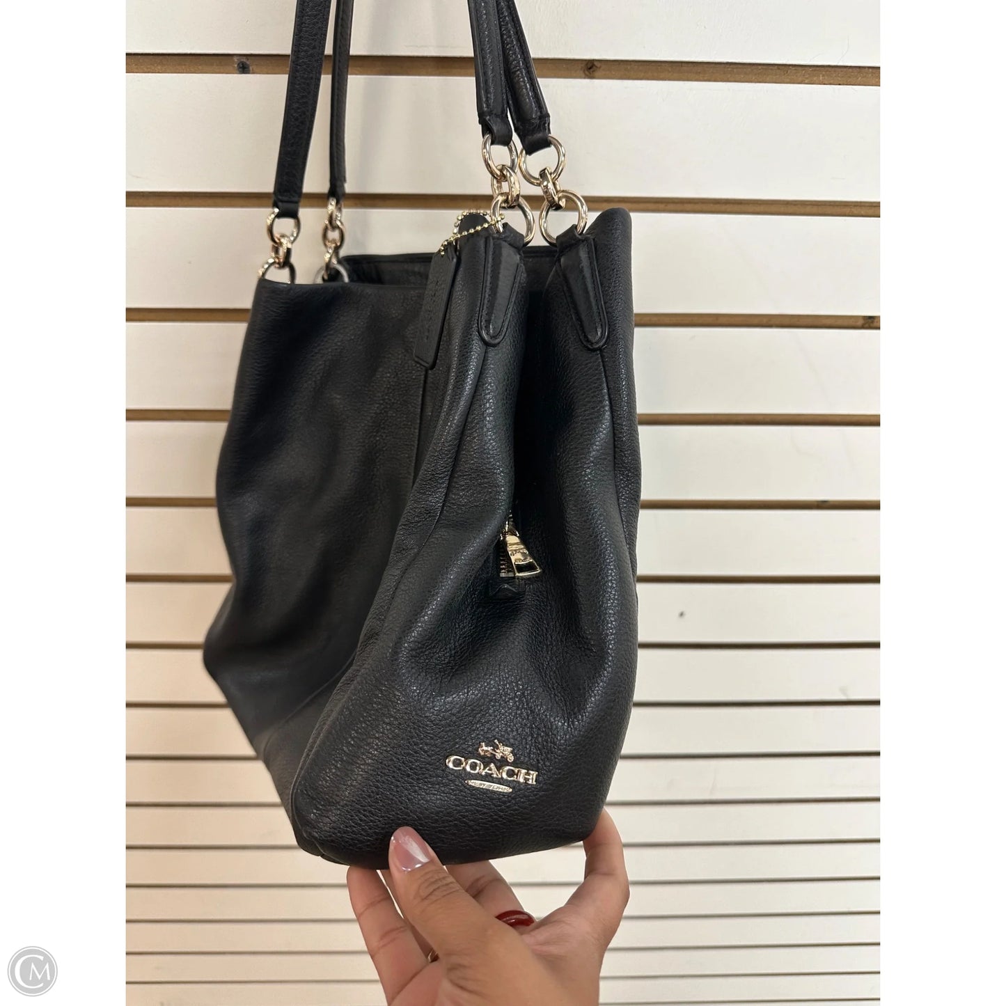 Handbag Designer By Coach, Size: Large