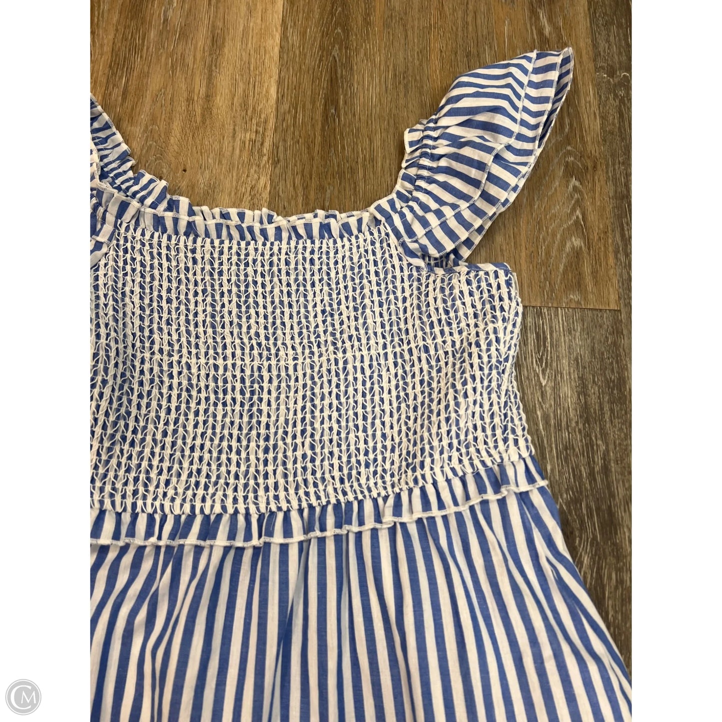 Dress Casual Maxi By First Love In Blue, Size: L
