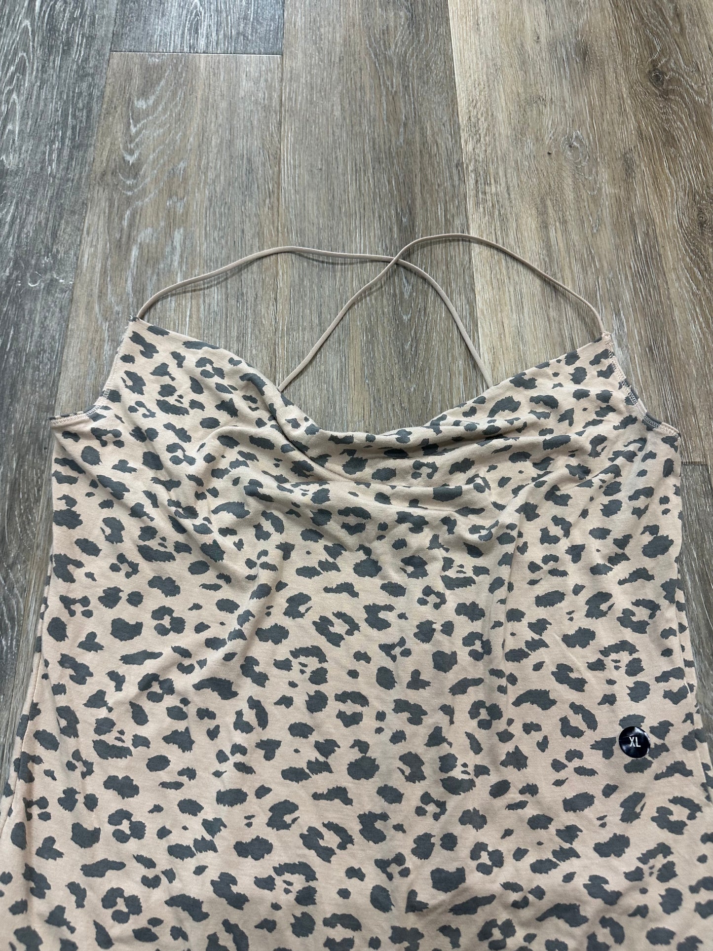 Animal Print Bodysuit Abercrombie And Fitch, Size Xl