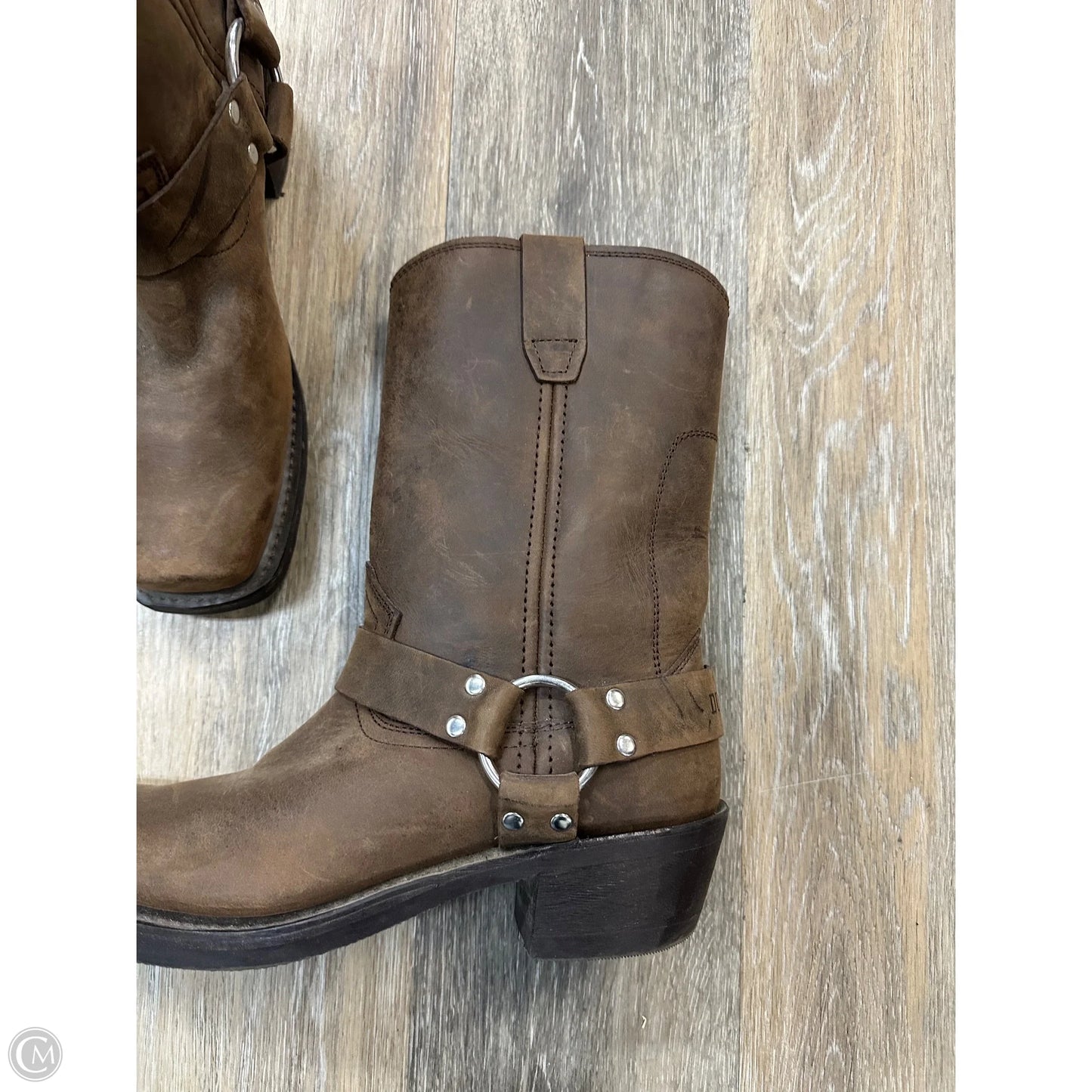 Boots Ankle Heels By Durango In Brown, Size: 9