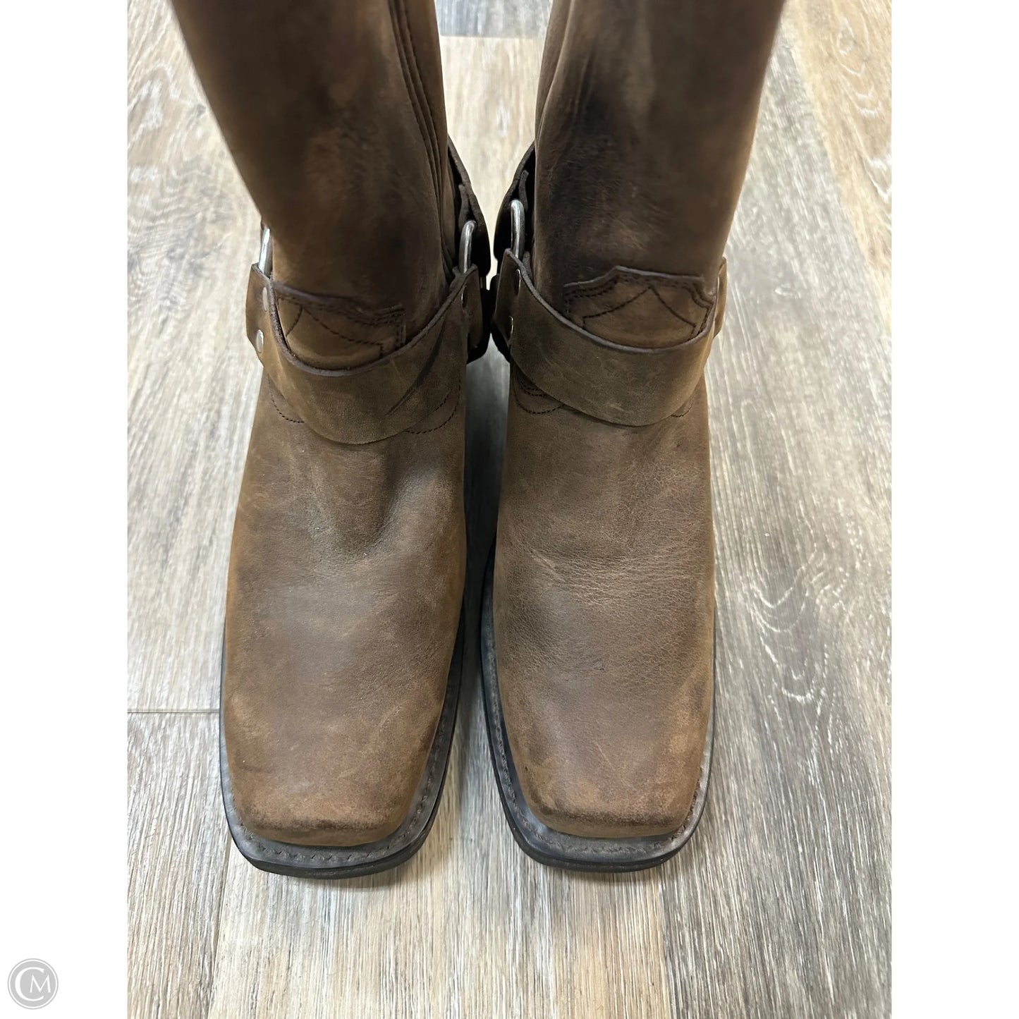 Boots Ankle Heels By Durango In Brown, Size: 9