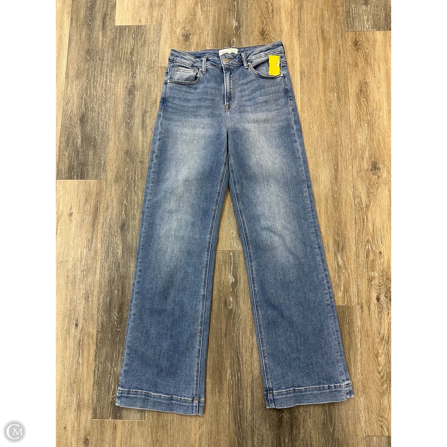 -Jeans Wide Leg By Risen In Blue Denim, Size: 6