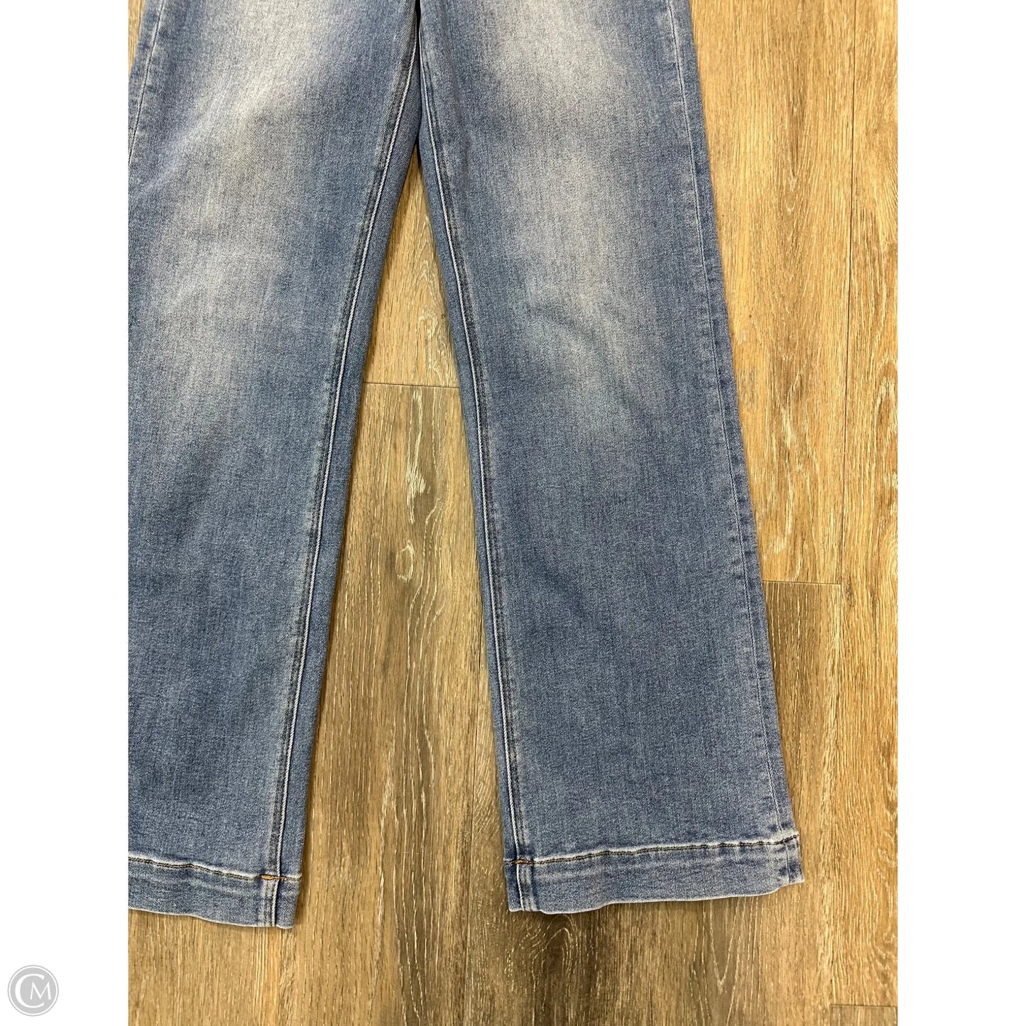 -Jeans Wide Leg By Risen In Blue Denim, Size: 6