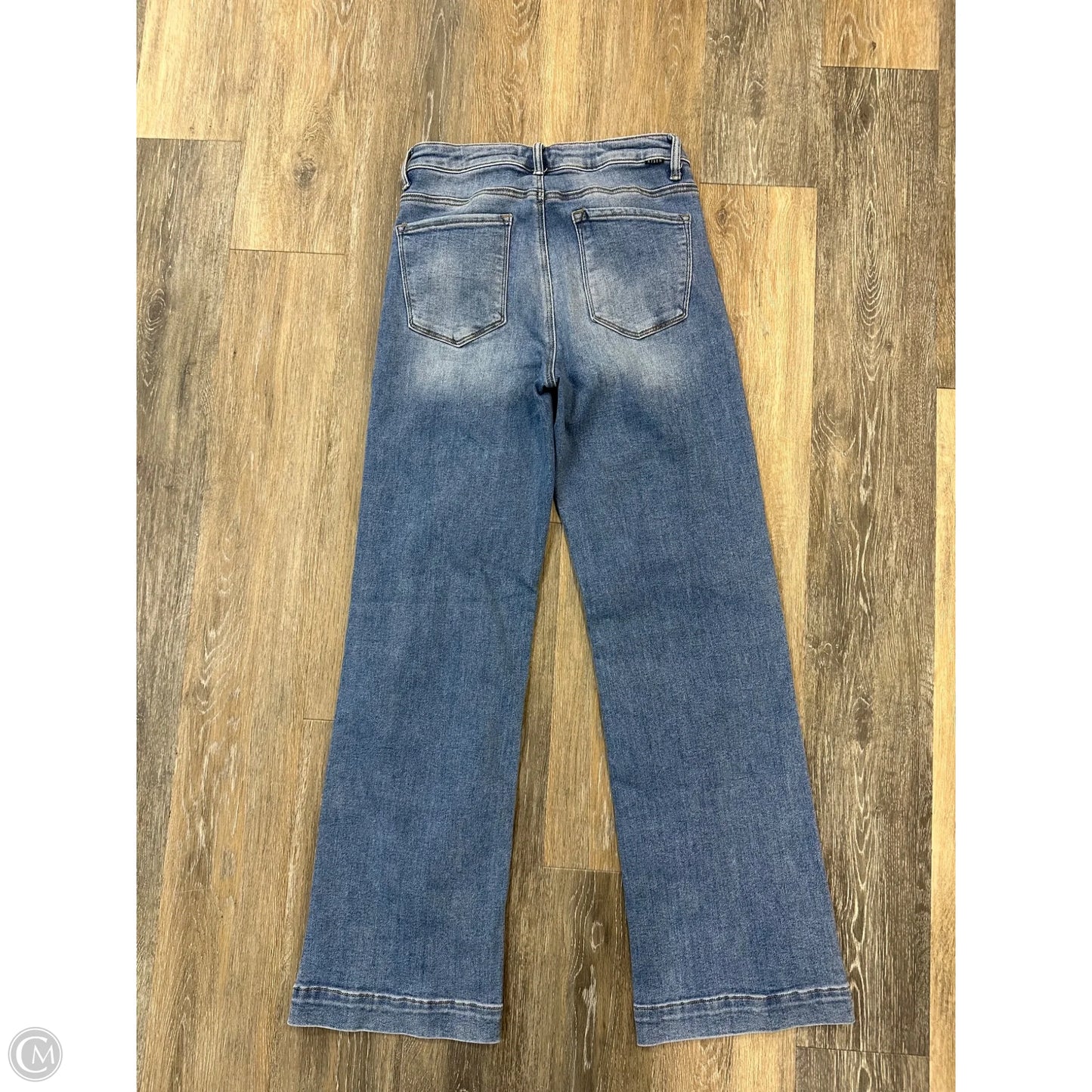 -Jeans Wide Leg By Risen In Blue Denim, Size: 6