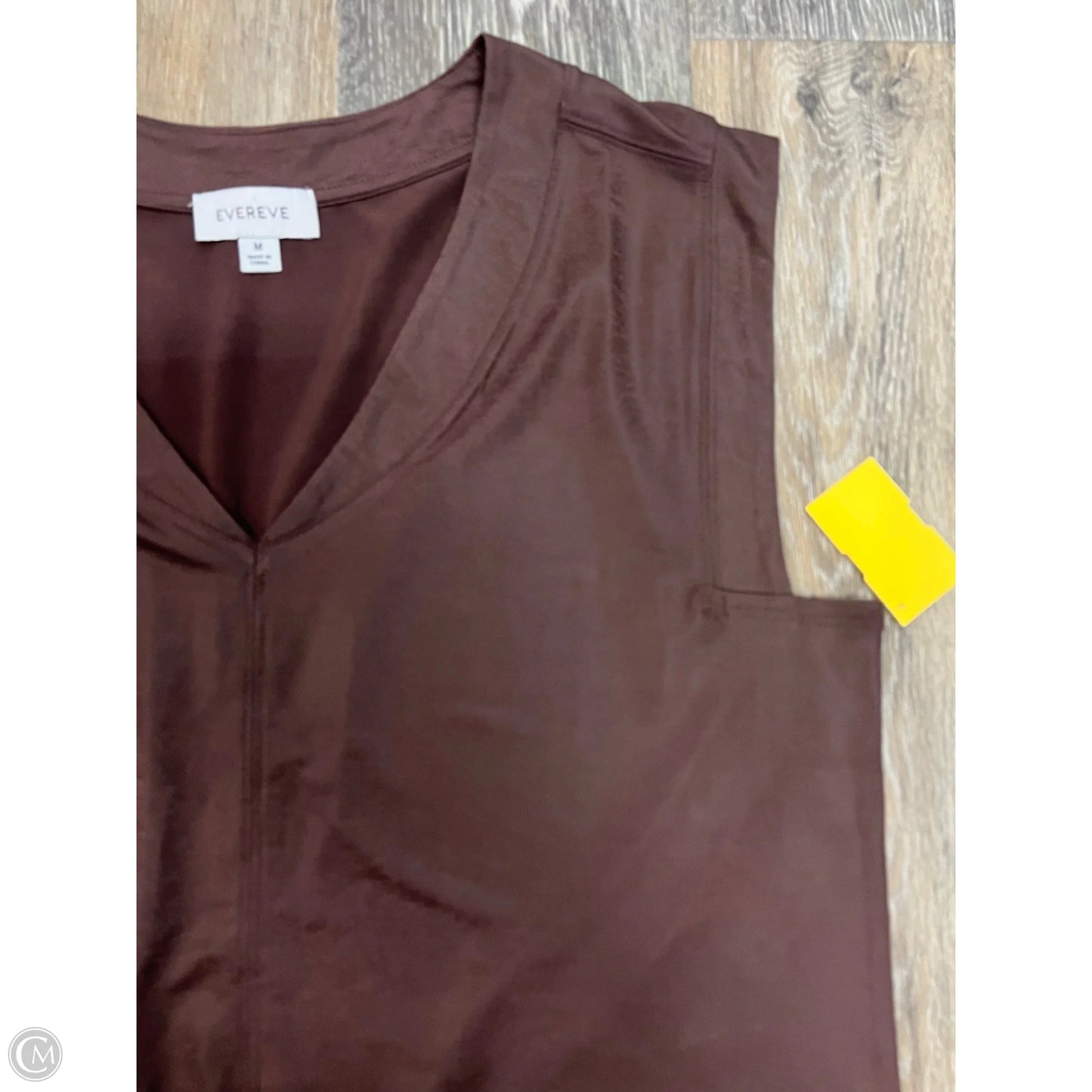 Tank Top By Evereve In Brown, Size: M