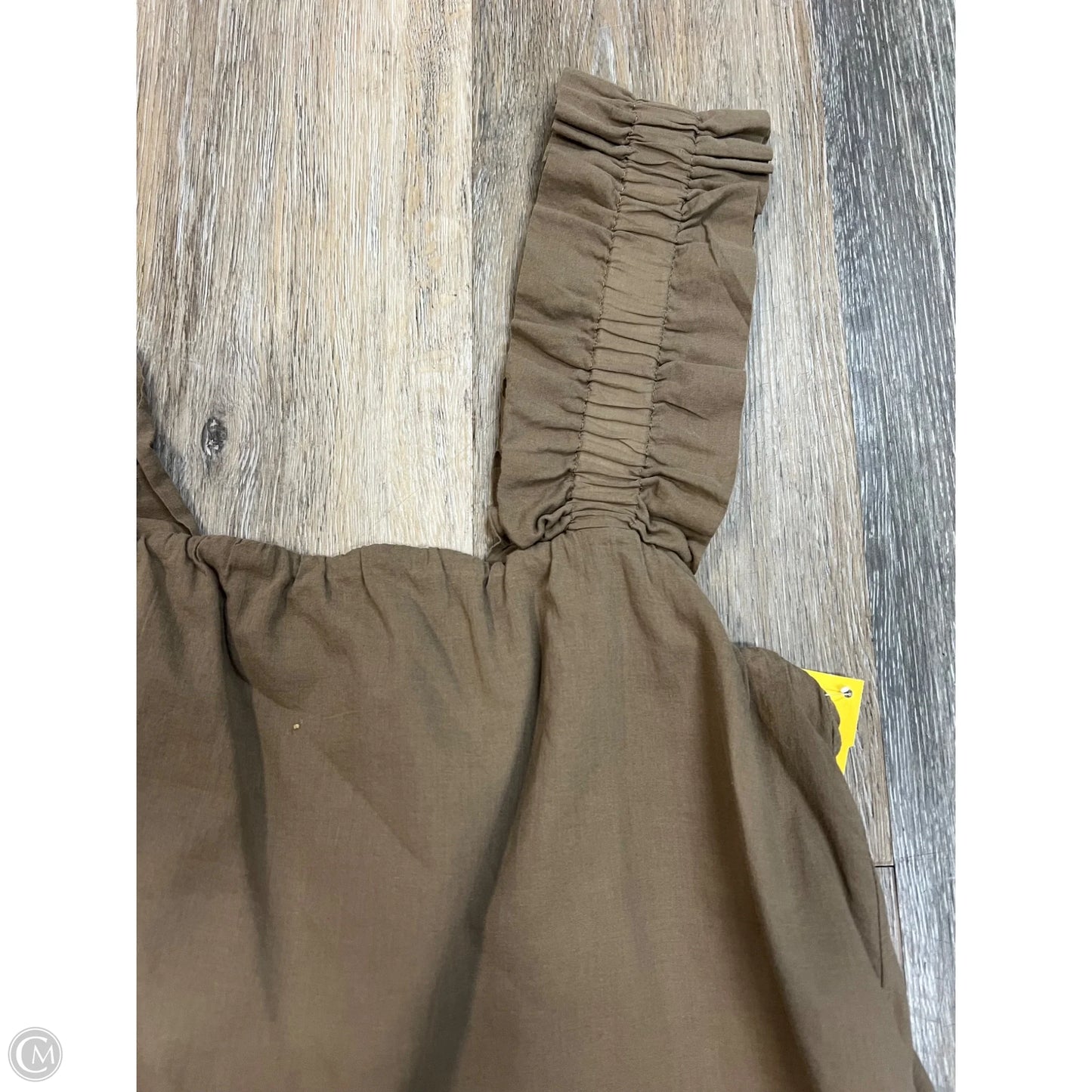 Tank Top By Roan + Ryan In Tan, Size: S
