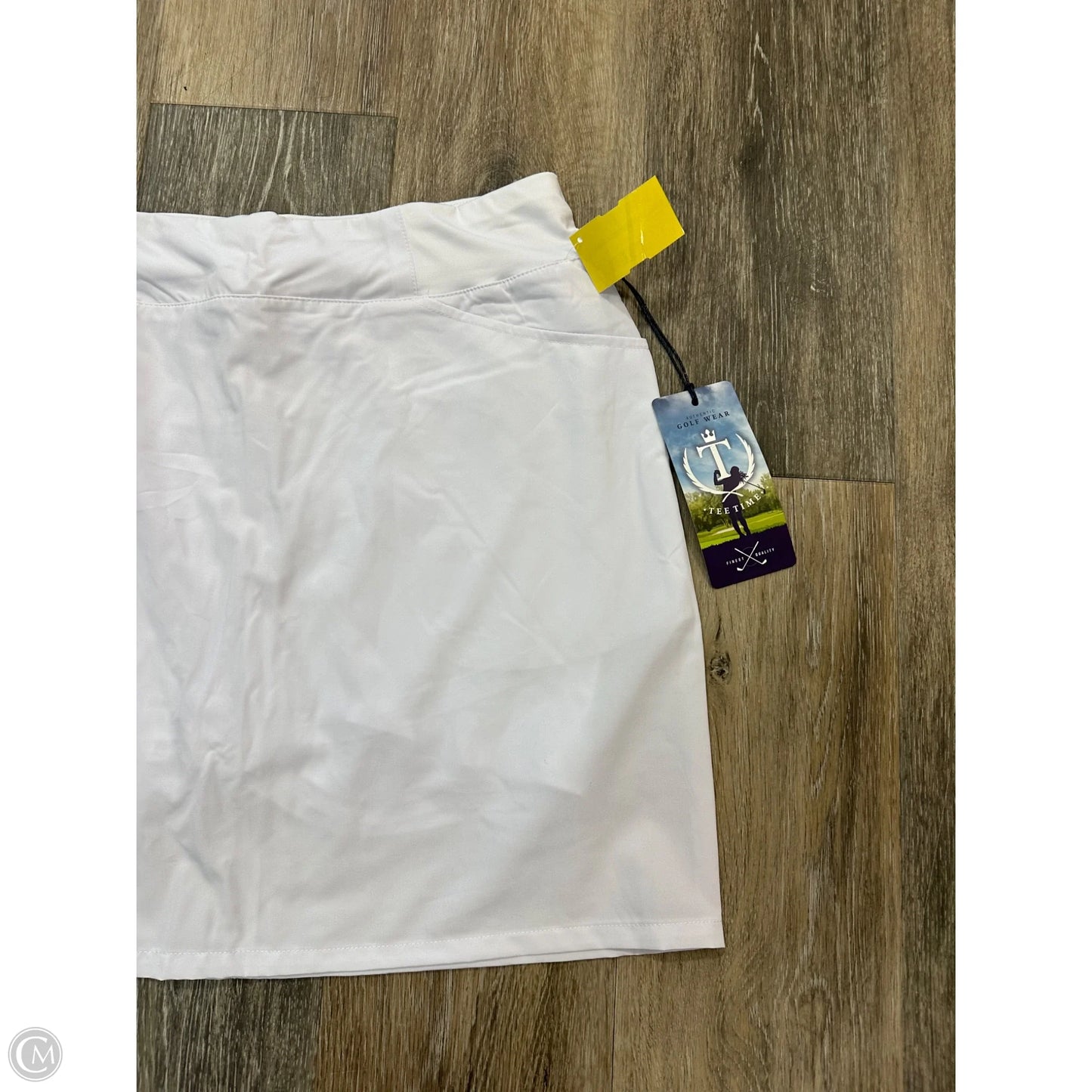 Athletic Skort By Teetime In White, Size: S