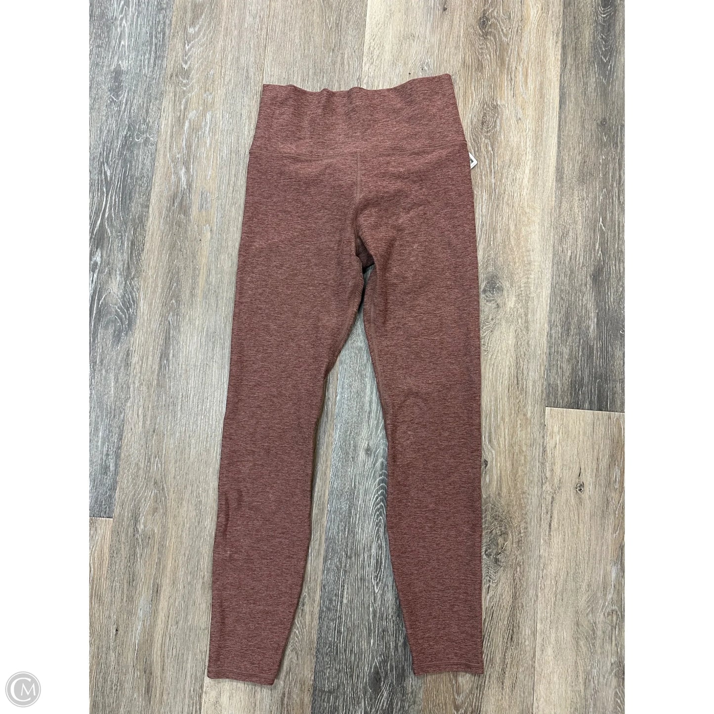 Athletic Leggings By Vuori In Brown, Size: S