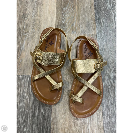 Sandals Designer By Patricia Nash In Tan, Size: 8