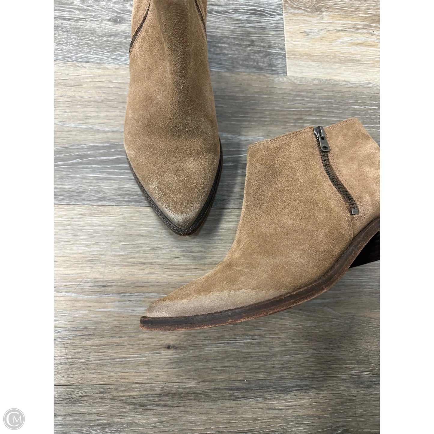Boots Designer By All Saints In Brown, Size: 7.5