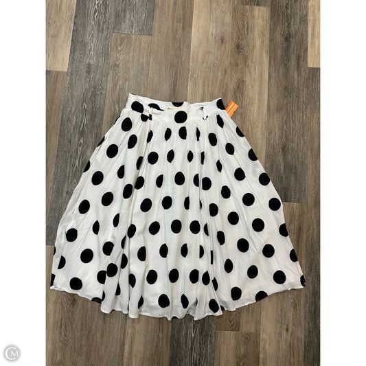 Skirt Maxi By Commie Toi In Polkadot Pattern, Size: L