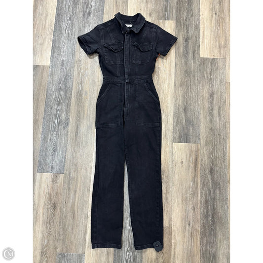 Jumpsuit By Good American In Black Denim, Size: S