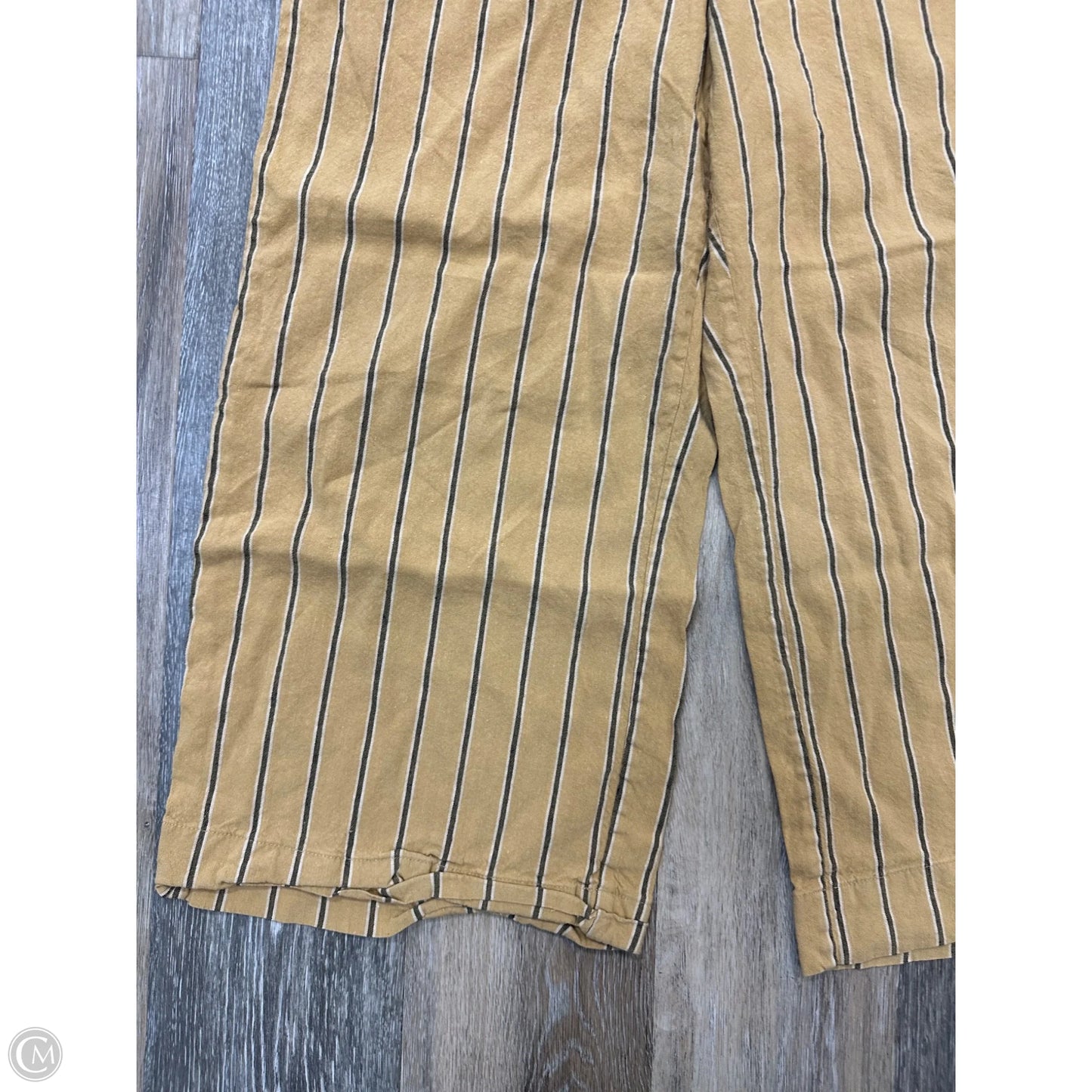 Capris By J. Jill In Yellow, Size: Xl