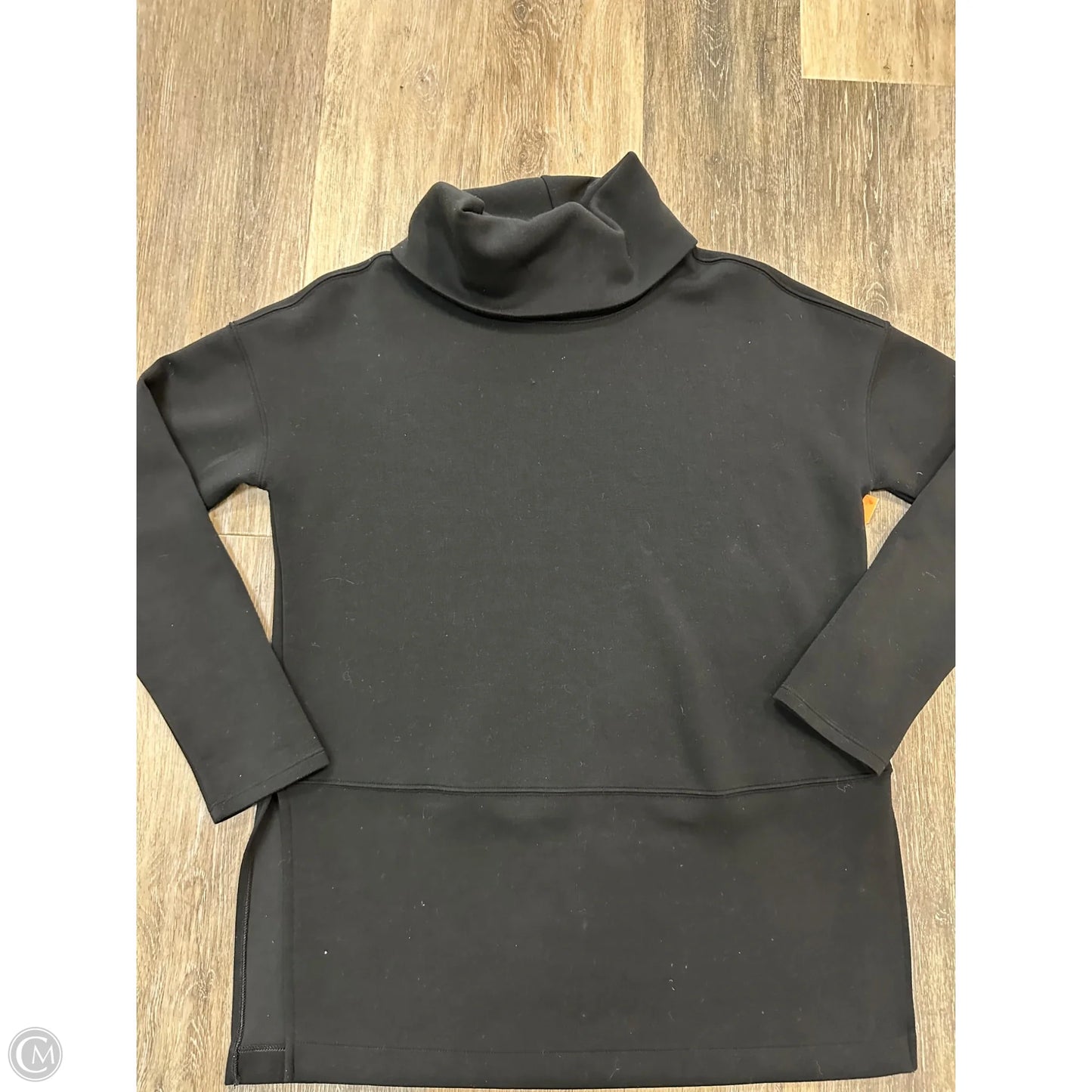 Top Long Sleeve By Spanx In Black, Size: S